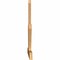 Ekena Millwork Saratoga Timber Gable Bracket, Western Red Cedar, 60"W x 32"H x 1 1/2"D x 3 1/2"F, 13/12 Pitch GBW060X32X0204SAR00SWR - alternate 5